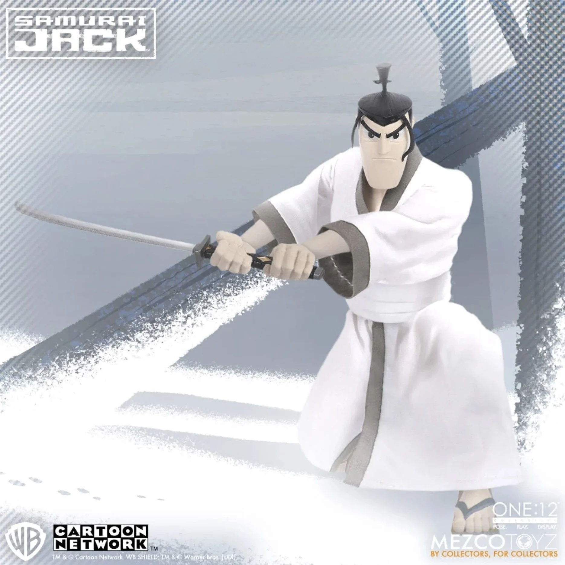 Cool 1/6th Scale SAMURAI JACK Action Figure From Mezco Toyz